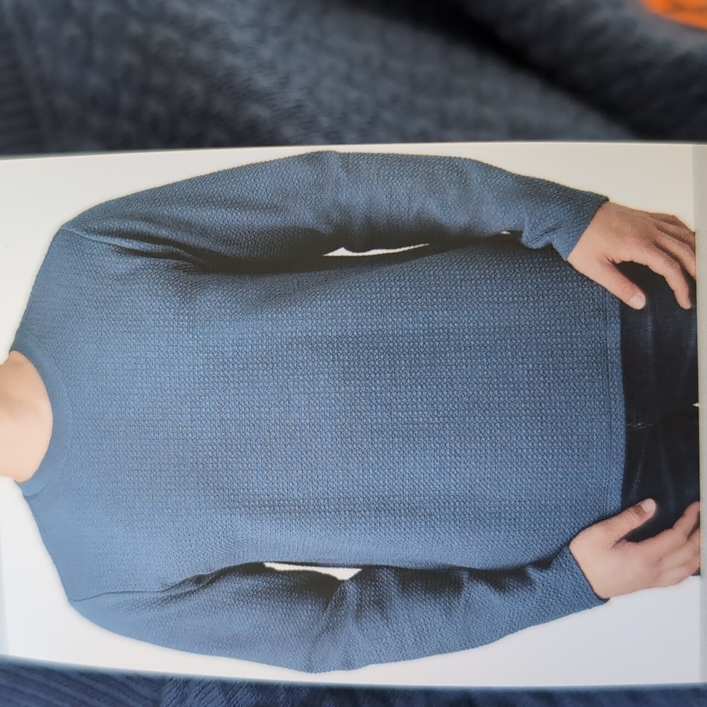 XL: 💙 Cloudveil Textured Long Sleeve Sweater
